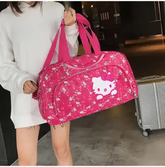 O Kitty Travel Bag With Front Pocket