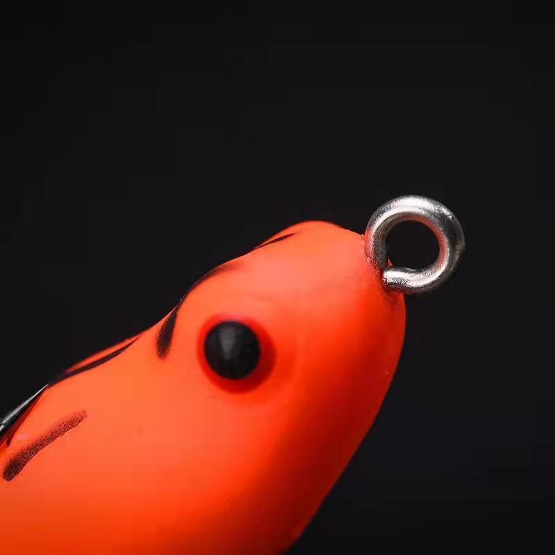 2.5cm/3cm Umpan Casting Katak Mini Soft Frog Lure Double Hooks Top Water Ray Frog Artificial Fishing Bait. 