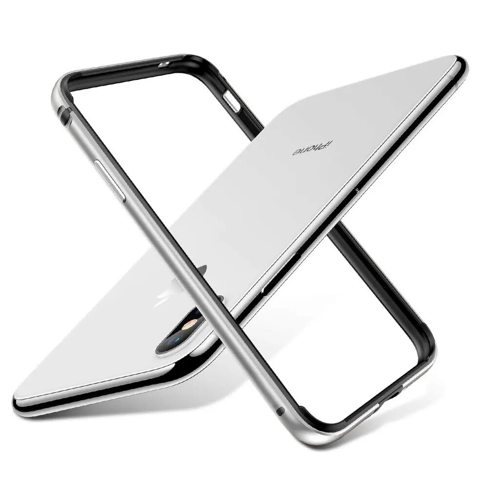 Aluminum Metal Bumper Case for IPhone 13 12 11 Pro Max XR X XS 7 8 14 Plus Silicone Phone Protective Cover Frame Accessories KEEMEEUYZO. 