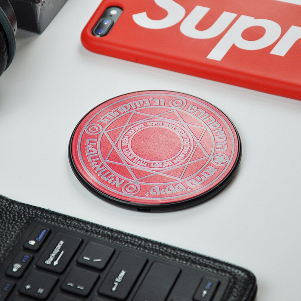 10W Fast Wireless Charging Pad Magic Array Wireless Charger For iPhone X 8 Plus XS MAX XR Samsung S6 S7 Edge S8 S9 Plus Note 5. 