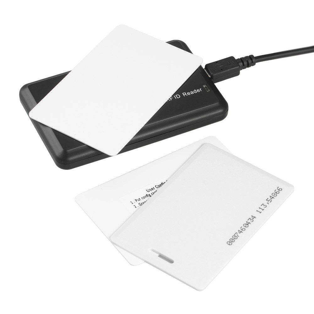 Dual band RFID card reader compatible with MIFARE. 