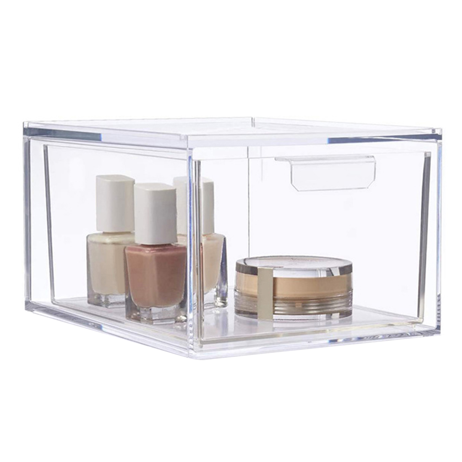 Plastic Organizer Drawer Space-saving Pantry Organization Storage Drawer. 