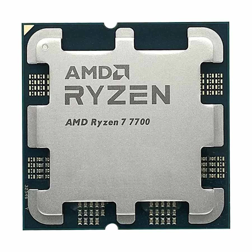 Full New Desktop with AMD Ryzen 7 7700, 16GB Ram, PC Power ICE Cube Casing, MSI PRO MP225 Monitor