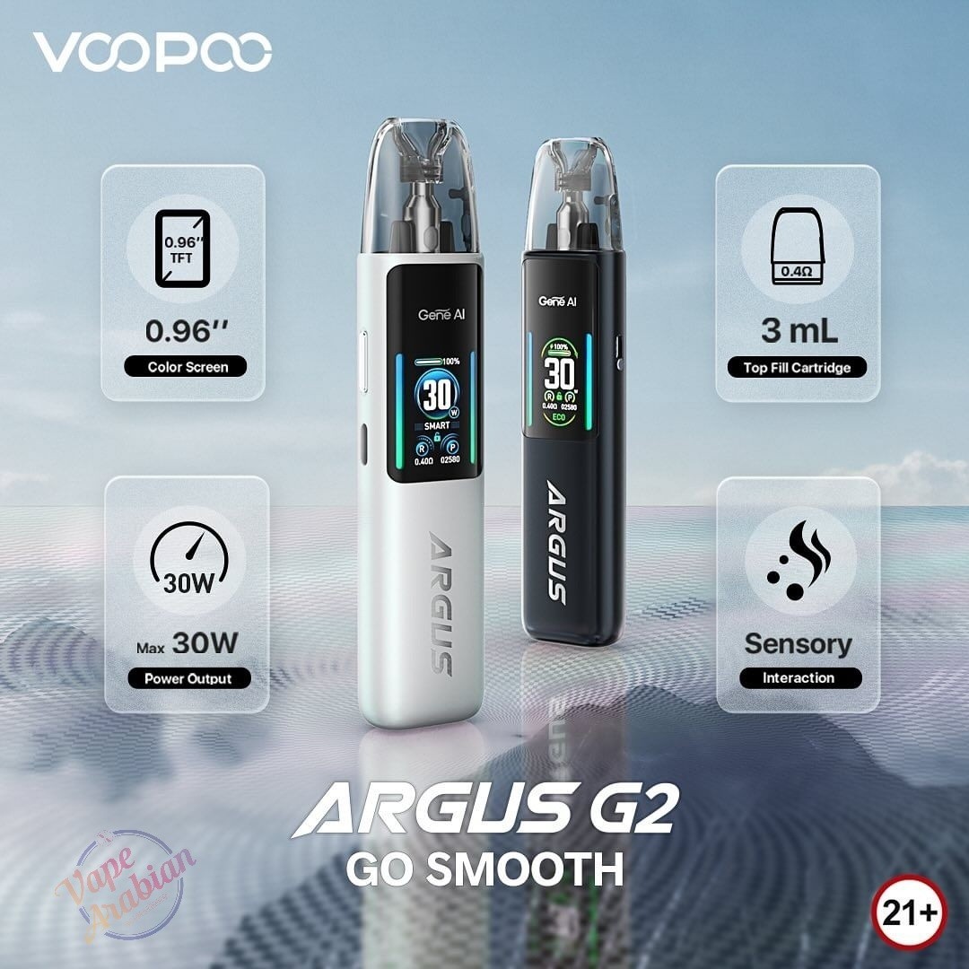 Voopoo Argus G2 Vape Kit | 1000mAh Device. 