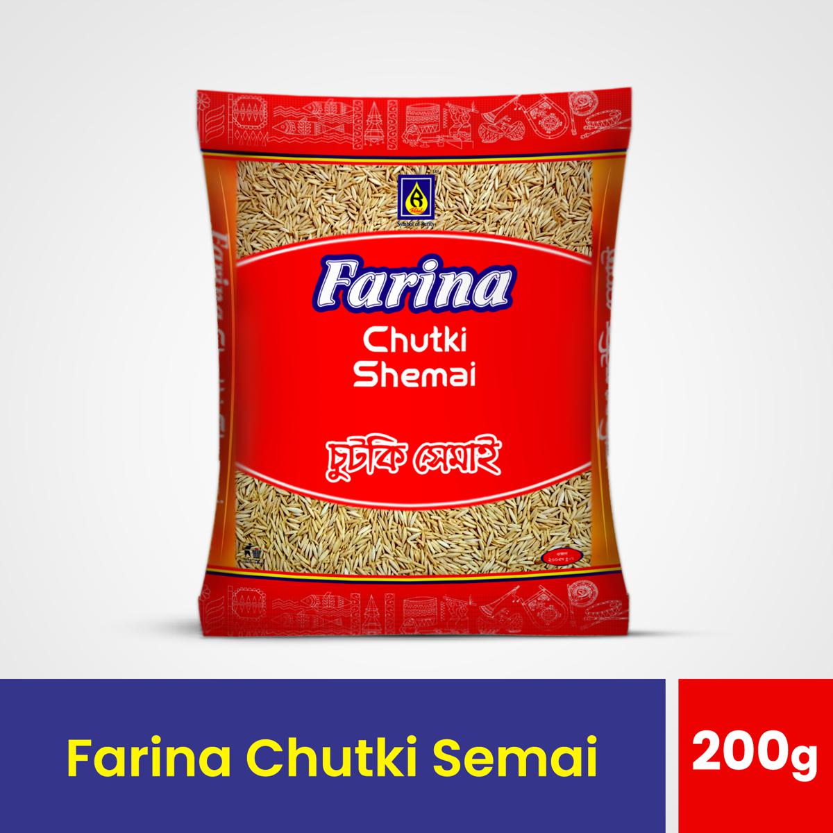 Farina Chutki Semai/Vermicelli 200gm ( 4 Pcs ). 