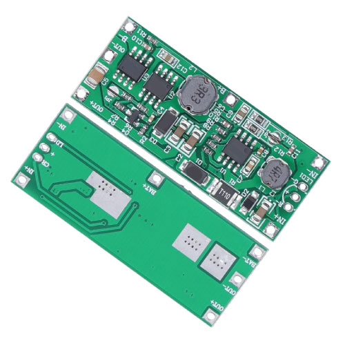 Mini UPS Circuit 9V 12V Router Onu 3.7V-5V to 9V 12V Converter Boost Step-Up Charging Discharge Module for Router Onu CCTV. 