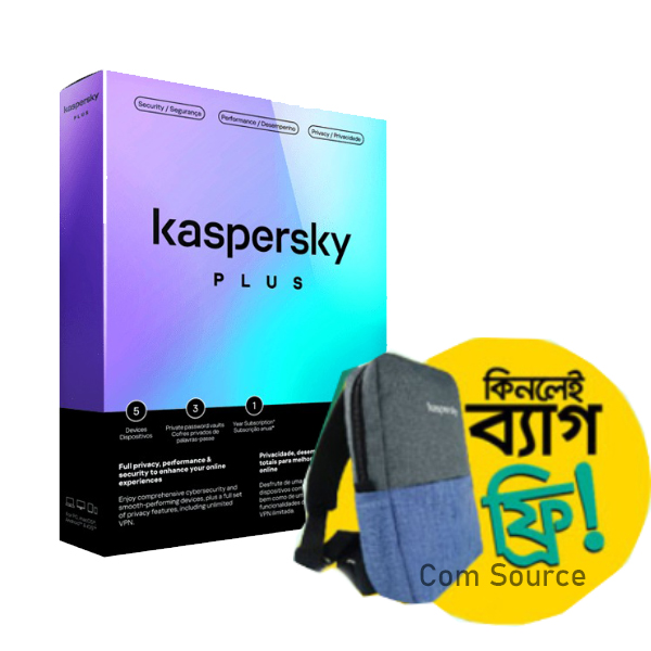 Kaspersky Plus Internet Security Antivirus For Single User - 1 Year ( Bag Free )