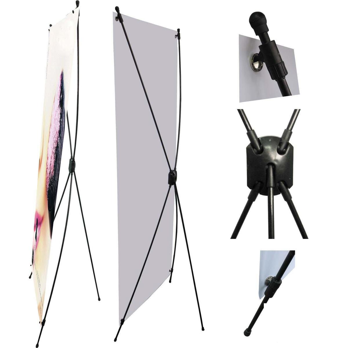 X-Banner Stand 5fit by 2fit banner stand - Fiber