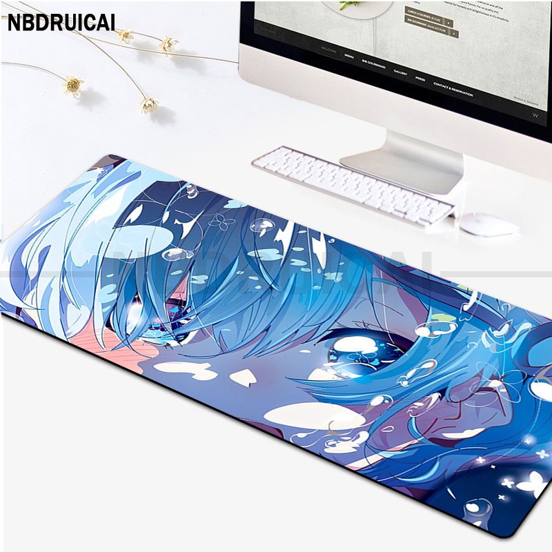 Re Zero Anime High Quality Comfort Mouse Mat Gaming Mousepad Size For Gameing World Of Tanks CS GO Zelda. 