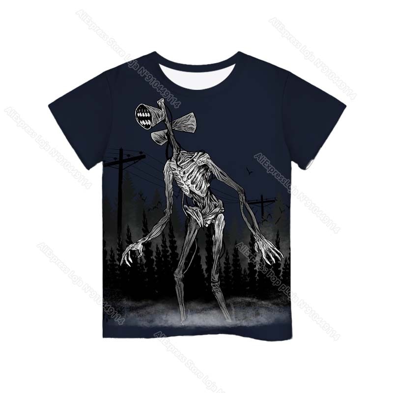 Summer Siren Head 3d Print T Shirt For Kids Teens Cartoon Anime T Shirt Boys Girls Children Short Sleeve Tee Tops Streetwear Buy Online At Best Prices In Bangladesh Daraz Com