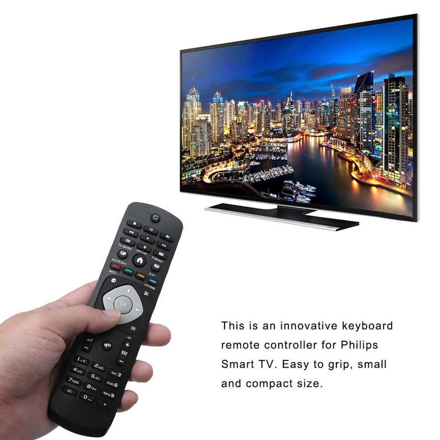 Multi-function Television New Keyboard Remote Control Home Universal Controller Replacement for Philips LCD LED Smart TV. 