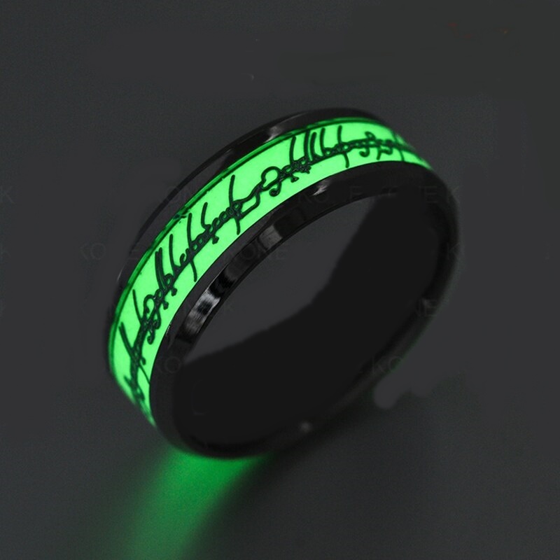 Jewels Ecg Titanium Steel Finger Ring