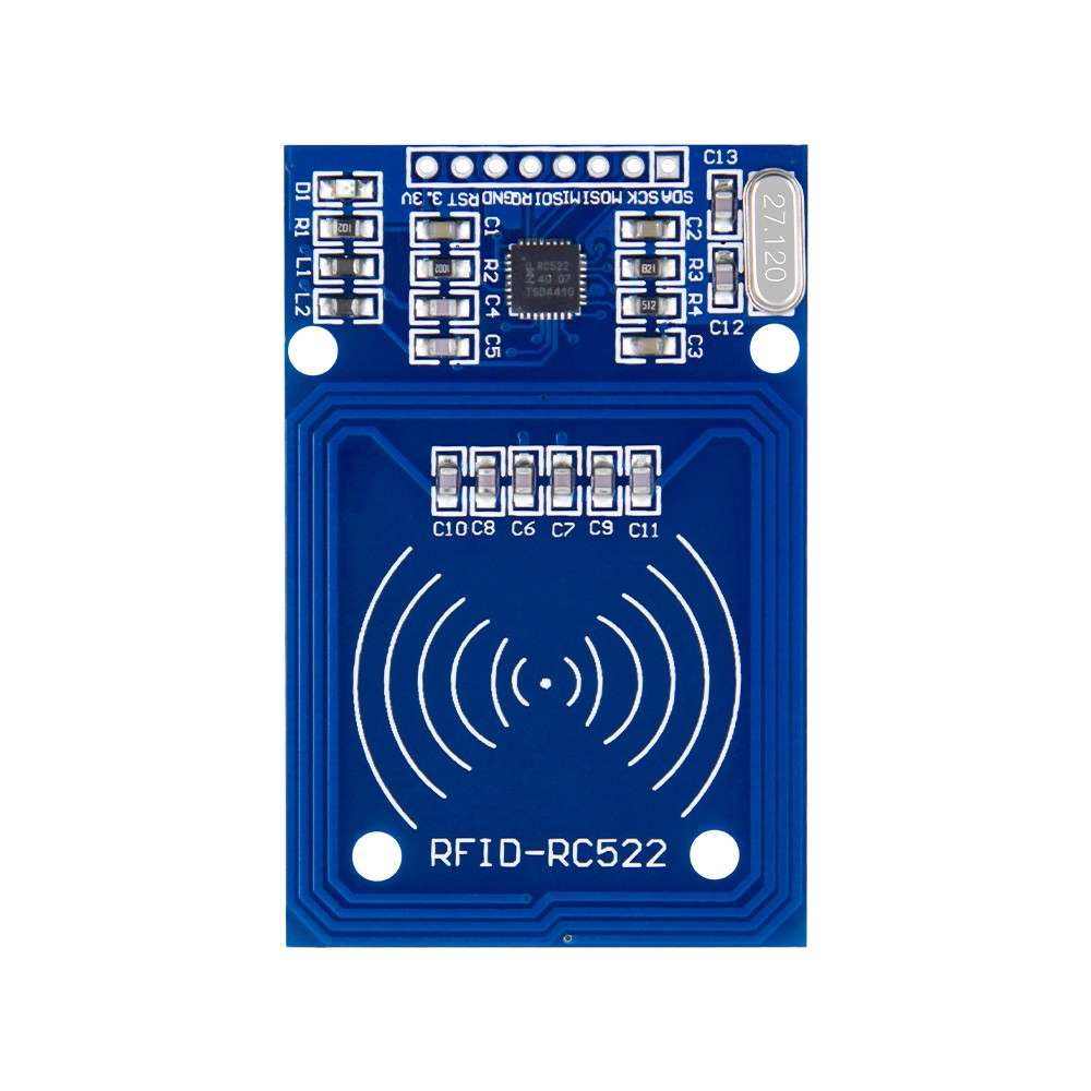 MFRC-522 RC-522 RC522 13.56 Mhz Antenna RFID IC Wireless Module For Arduino IC KEY SPI Writer Reader IC Card Proximity Module. 