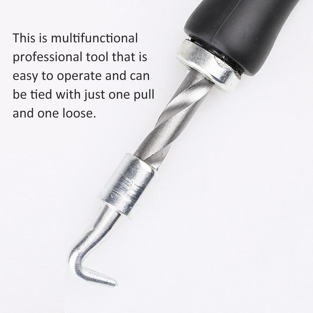 KOGEEK Semi-automatic Straight Pull Rebar Hook Manual Wire Bonding Reinforcement Hooks Site Specific Tool. 