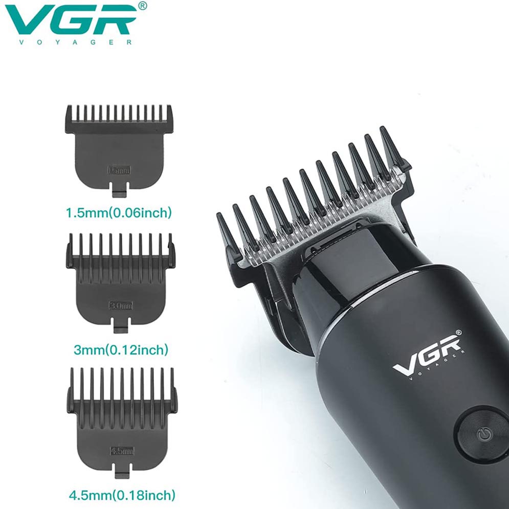 VGR V-937 Cord Cordless Hair and Beard Trimmer for Men. 