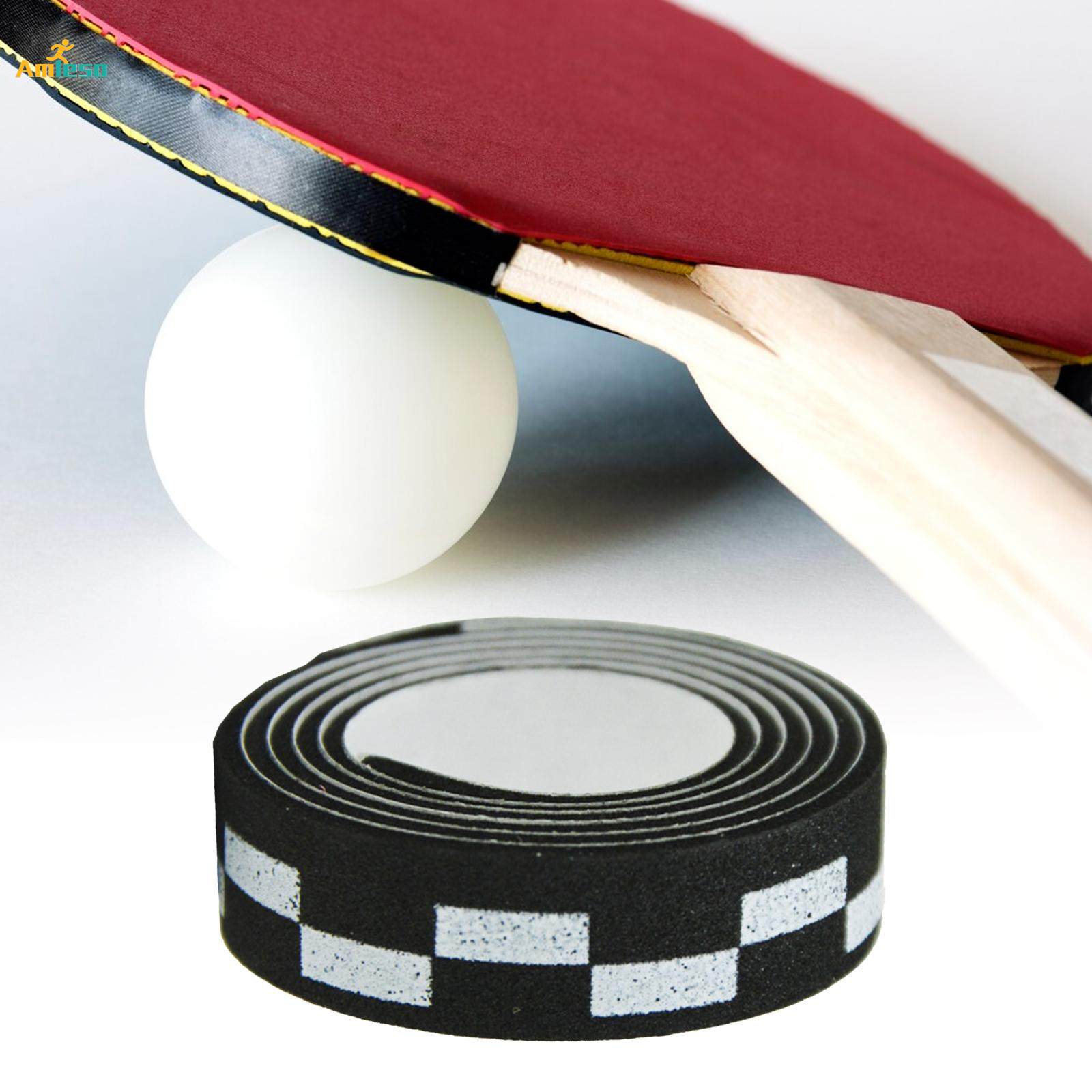 Butterfly Paddle Table Tennis Edge Tape - PU Leather Paddle Protector (220cm Length) Carbon Fiber Tennis Racket