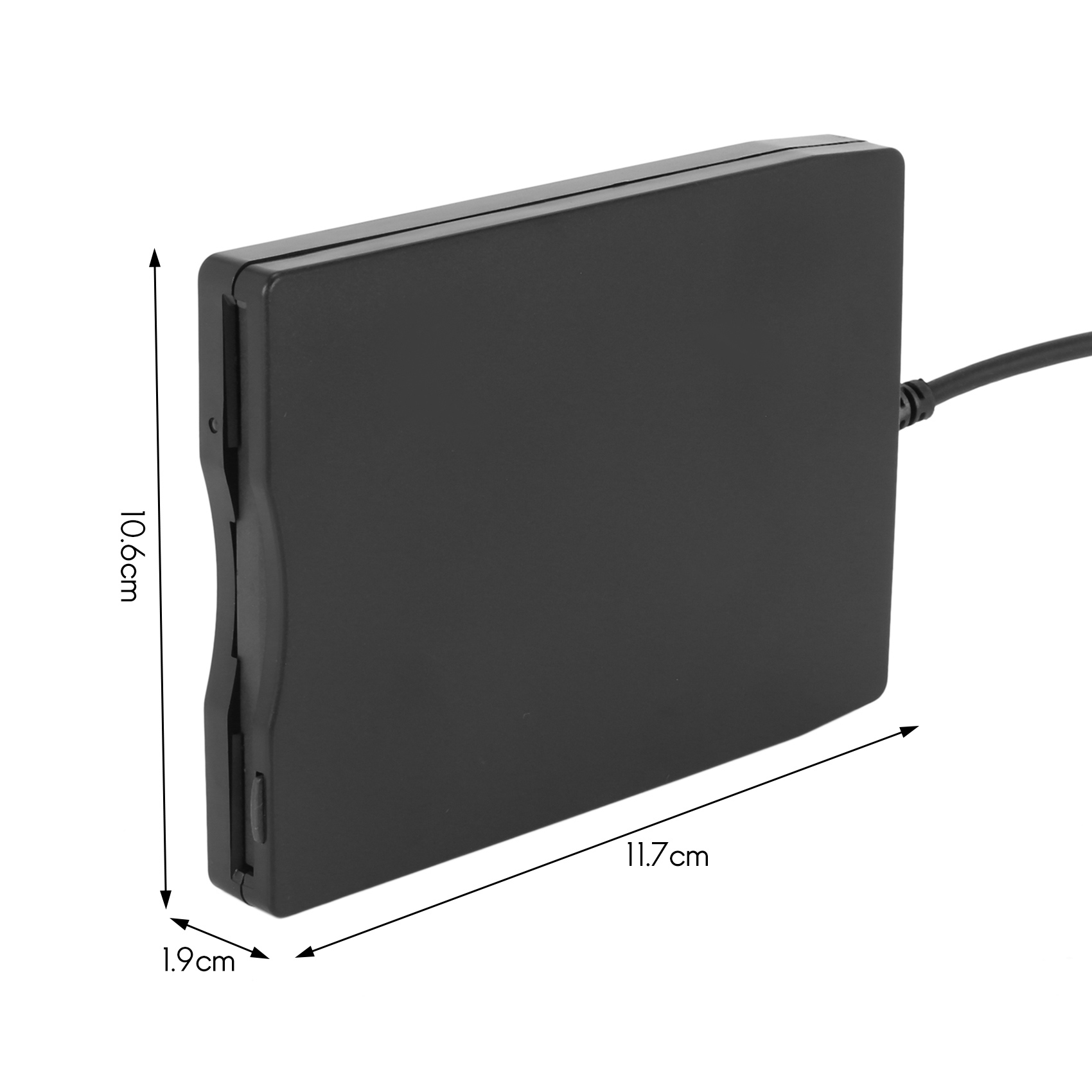 2X USB Floppy Drive 3.5inch USB External Floppy Disk Drive Portable 1.44 MB FDD USB Drive Plug and Play. 