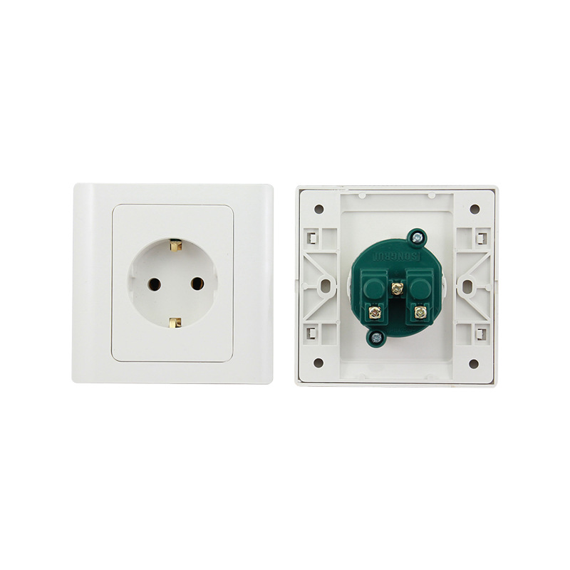 EU Wall Socket European Standard Power socket Wall Outlet 16A 86Type Standard Wall Charger PC Panel Kitchen Plug Sockets. 