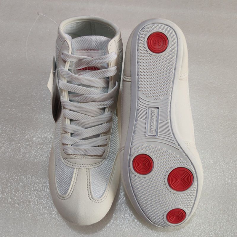 Weightlifting Shoes Genuine Leather Man Mesh Boxing Shoes