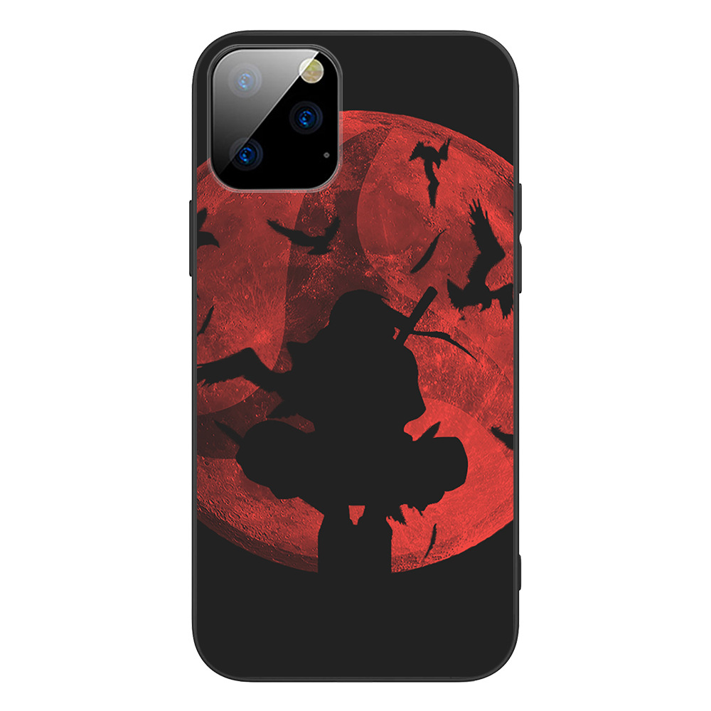 【Dislikelike】Applicable iPhone15 Fire Shadow Tolerance X Sasuke Naruto Phone Case Narutos Anime phone case. 