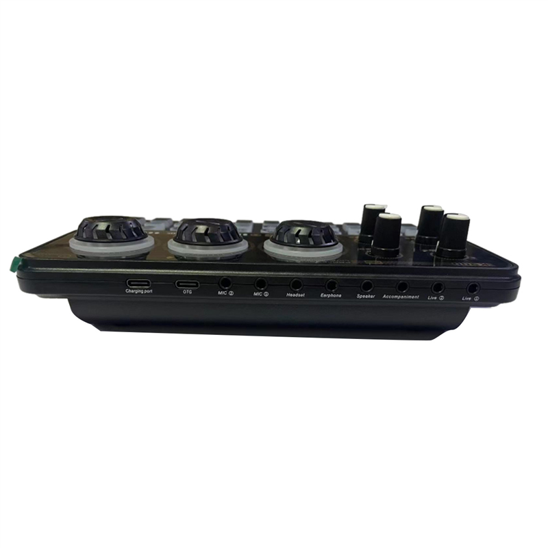 SK900 K900 Mixer Live Equipment Mobile Phone Computer USB External Sound Card Multi-Function Sound Card English Version. 
