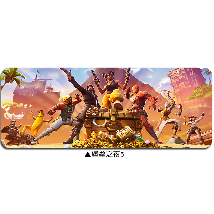 Factory Wholesale Mouse Pad Large Seam Keypad Pad Thickened Seam Internet Cafe Internet Café Table Mat Fortnite. 