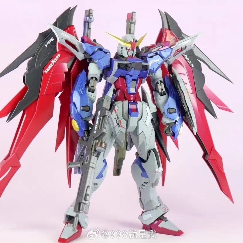 MG 1/100 ZGMF-X42S Destiny Send Light Wing Model DABAN 8828 Kit Assemble Toy Action Figures Mecha Toys Assembly Model Toys Gifts. 