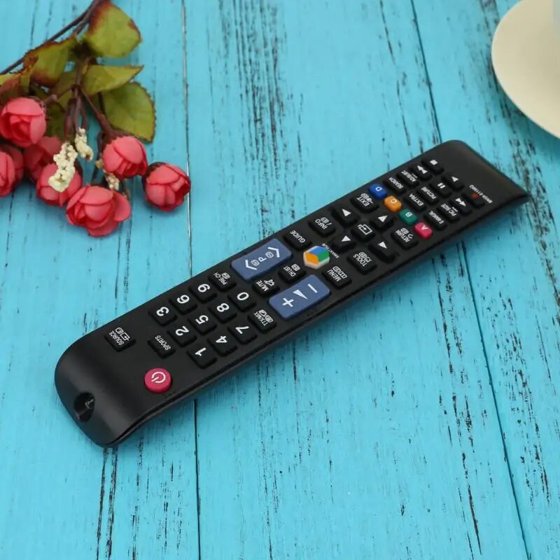 TV Smart Remote Control Replacement Use for SAMSUNG AA59-00581A AA59-00582A AA59-00594A 01198Q/C TV 3D Player Remote Control. 
