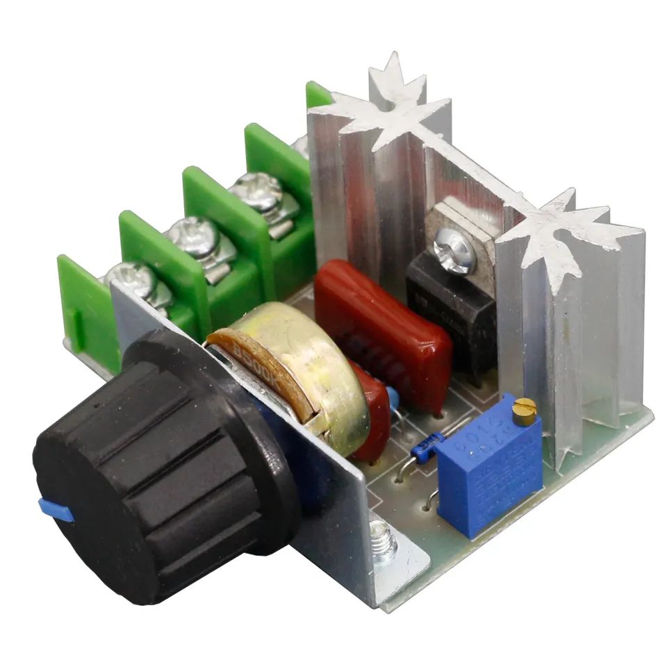SCR Voltage Regulator AC Motor Driver 2000W Speed Controller 25A AC Dimmer