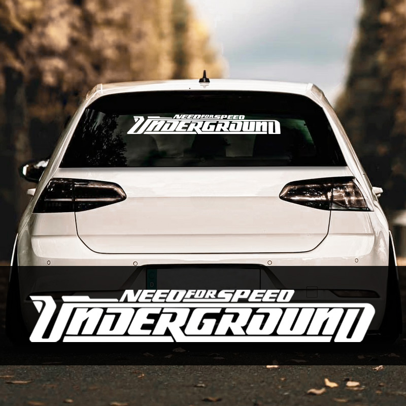 Good night Car Stickers NFS Need For Speed Most Wanted Racing Reflective Decoration For Trunk Bumper Window Windshield Motorcycle H20. 