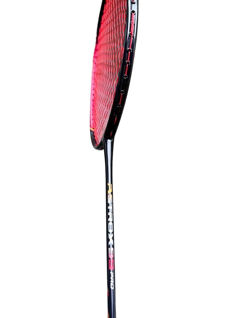 Yonex Astrox 99 Graphite Badminton Racket string and Grip Free with cover. 