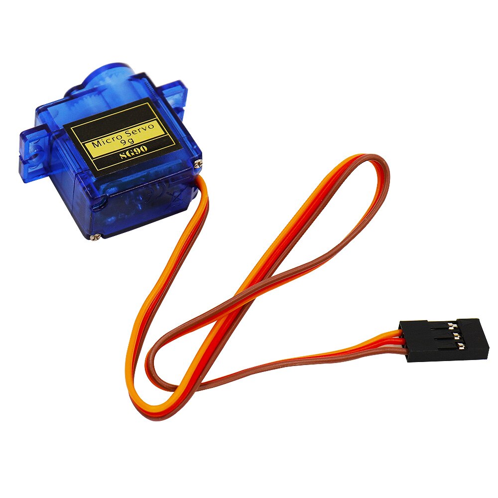 Official Smart Electronics Rc Mini Micro 9g 1.6KG Servo SG90 for RC 250 450 Helicopter Airplane Car Boat For Arduino DIY. 