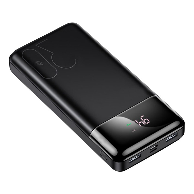 USAMS US-CD103 PB38 QC3.0+PD Fast Charge LED Power Display Power Bank 30000mAh