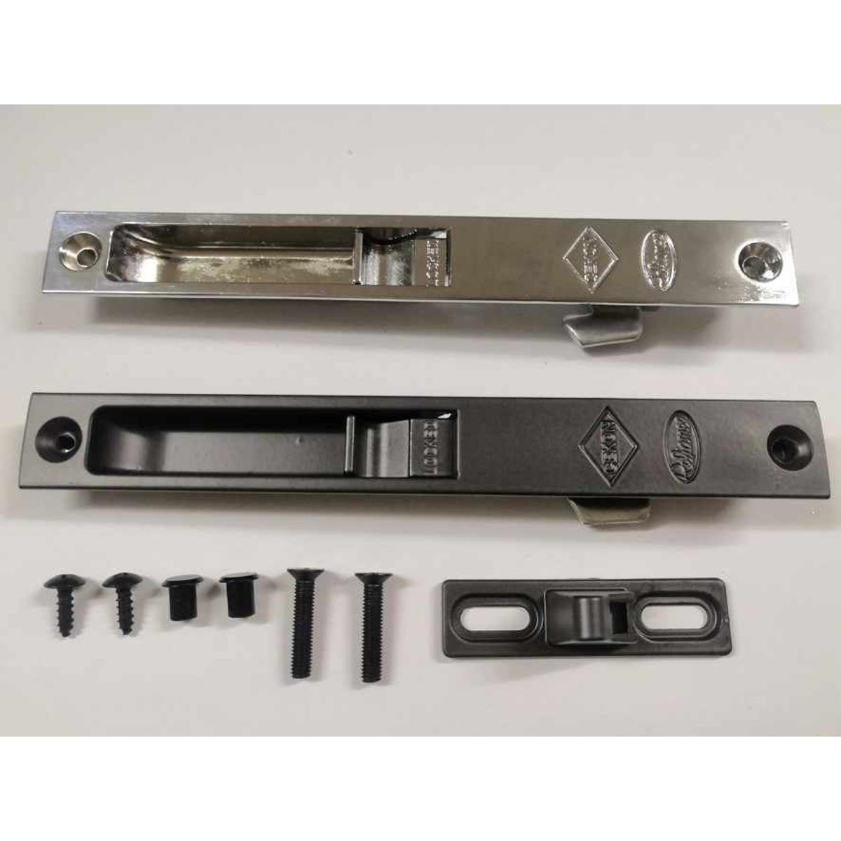 1 pcs Aluminum sliding window slide lock/90-Degree- silver