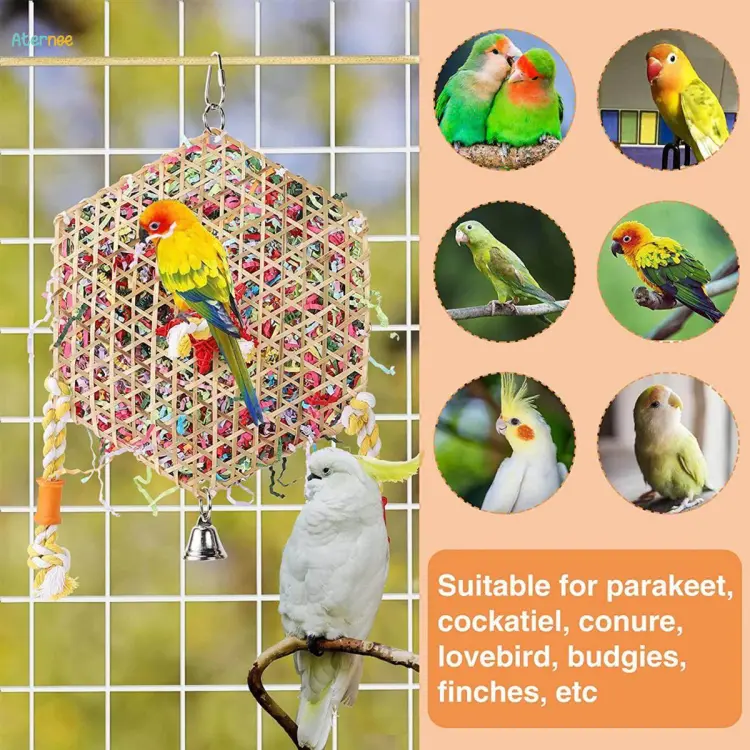 Parrot Cage Bite Toys Bird Chewing Toy