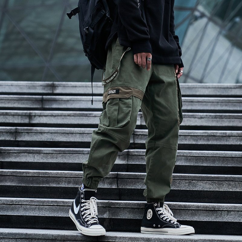 Mens Cargo Pants Men Fashion 