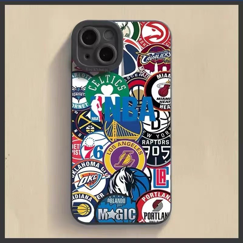 Suitable for Tecno Pova 6 Neo Basketball NBA tag phone case anti-fall soft cover. 