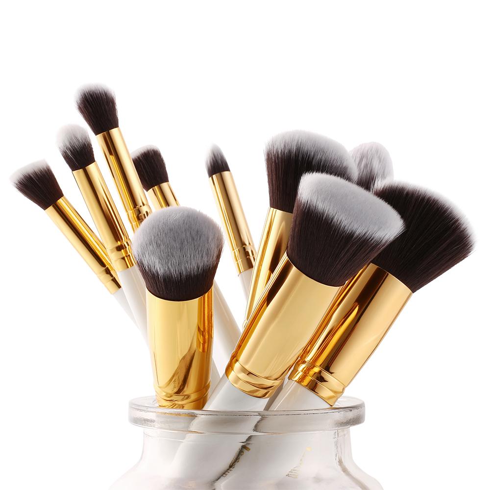 10pcs Professional Makeup Brushes Set Beauty Make Up Brush Set Kits