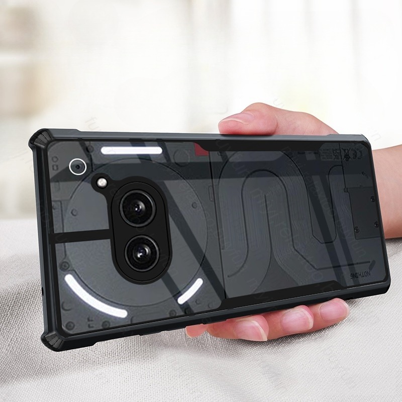 New Phone Case For Nothing Phone 2A Cover Transparent Protector with Soft Frame and Hard Armor Shell for Nothing Phone 2A Case. 