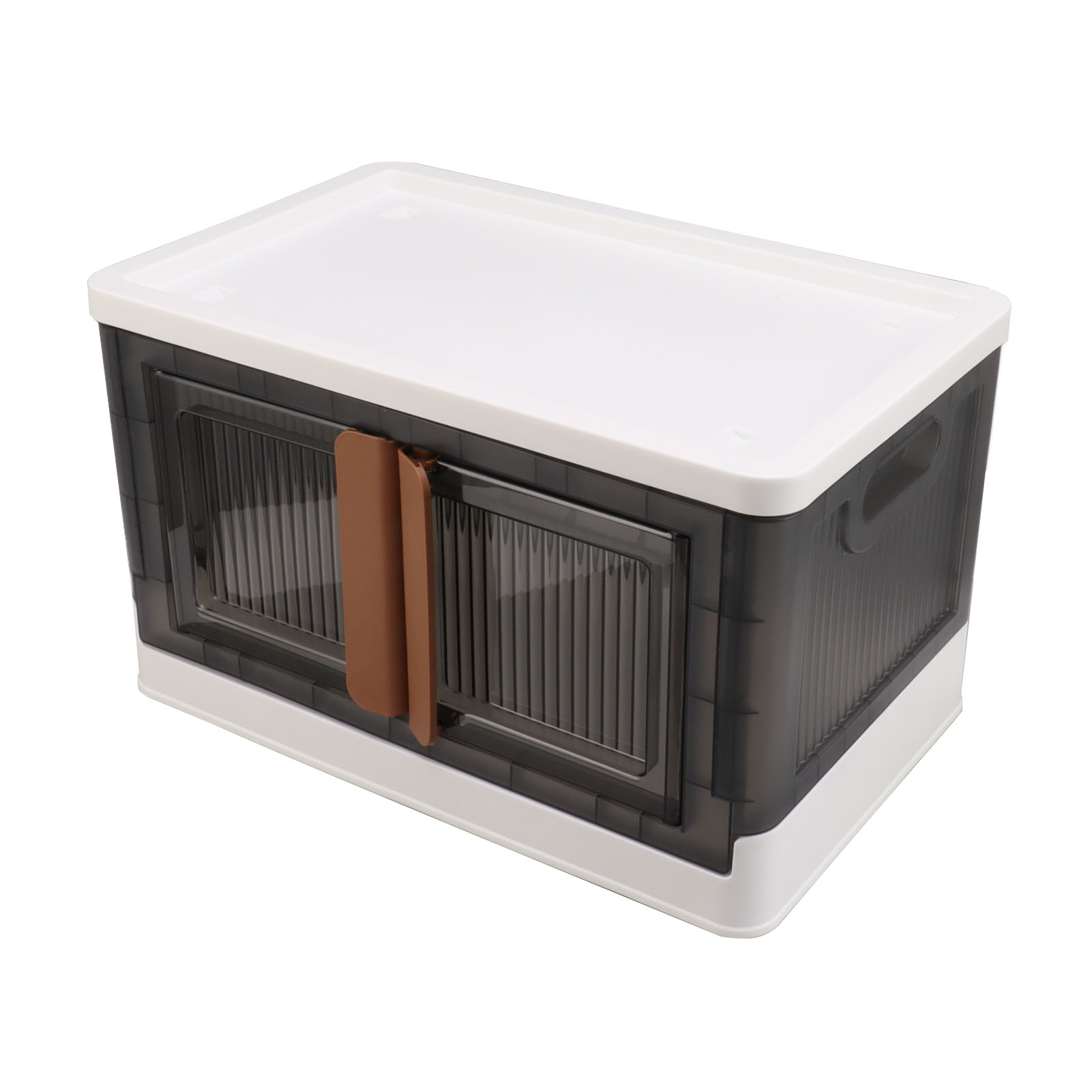 Storage Bins, 2 Opening Modes Folding Storage Cabinet for Kitchen. 
