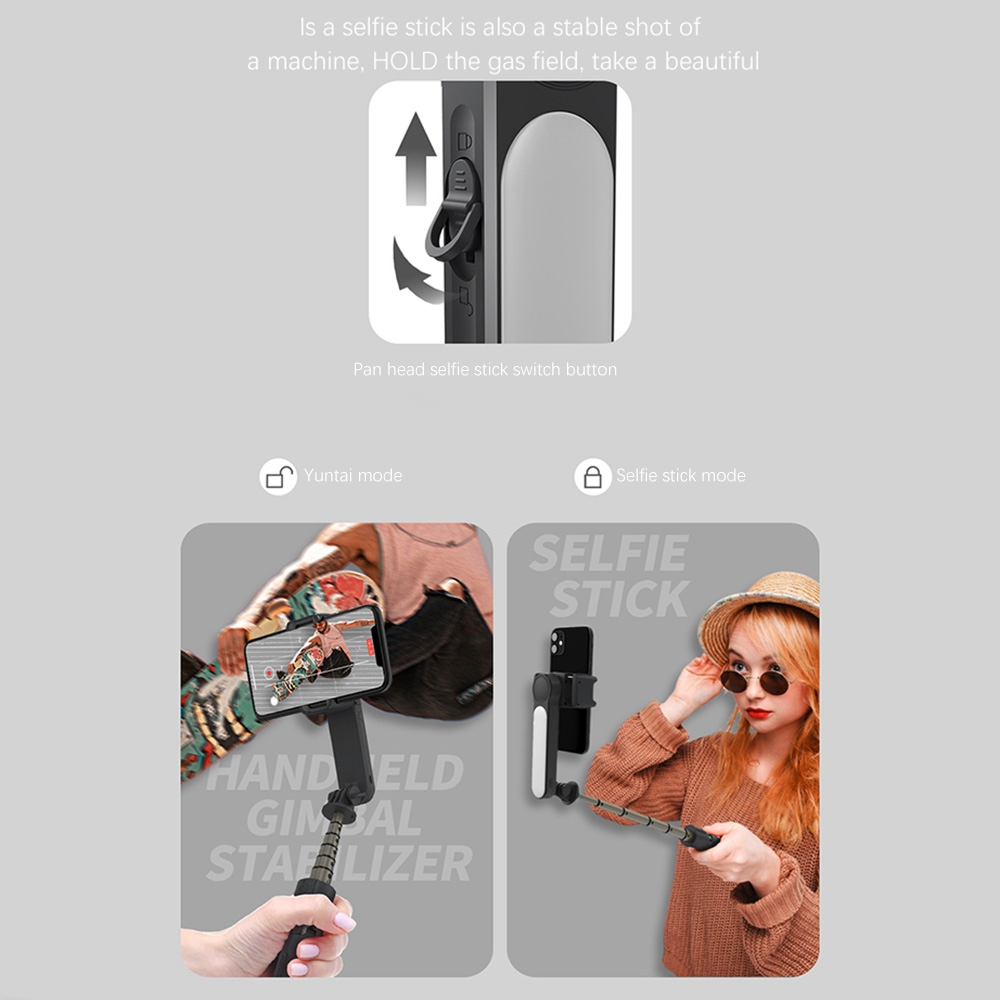 Gimbal Stabilizer for Smartphone Android/Ios Gimble Stick Tripod. 