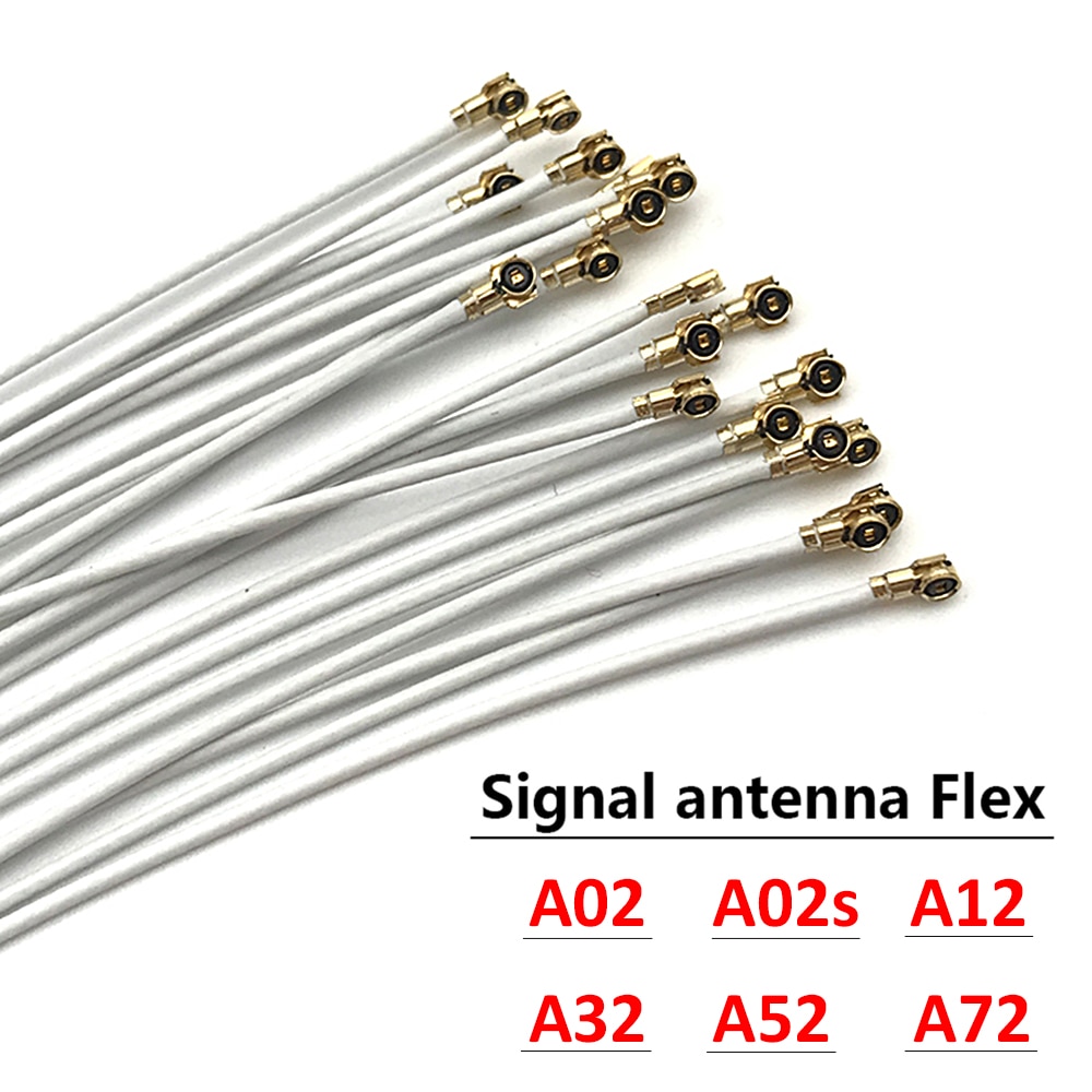 New For Samsung Galaxy A02 A02S A12 A32 A42 A52 A72 4G 5G Inner Wifi Antenna Signal Flex Cable Wire. 