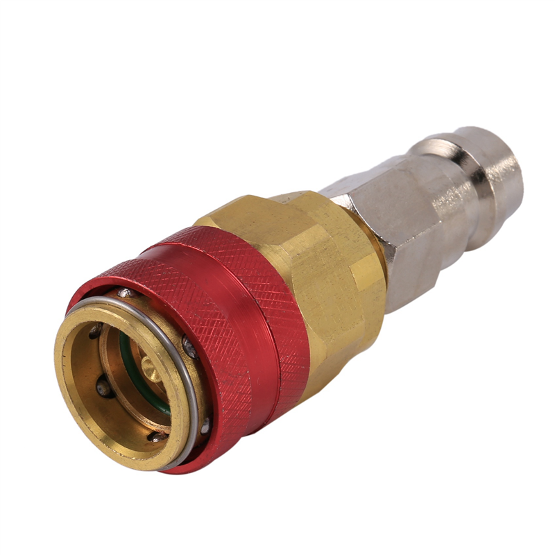 2X High and Low Side Expansion Adapter R134A Freon Quick Connector Adapter Automotive Air Conditioning for for. 