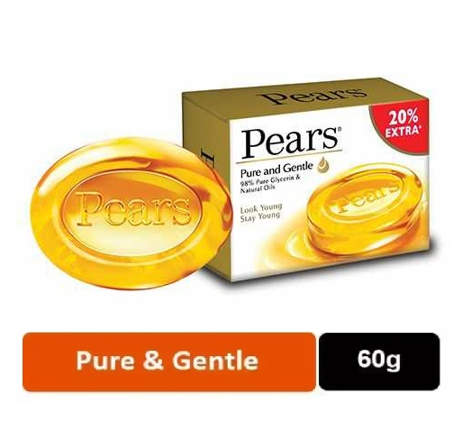 Pears Pure and Gentle Soap Bar - 60g