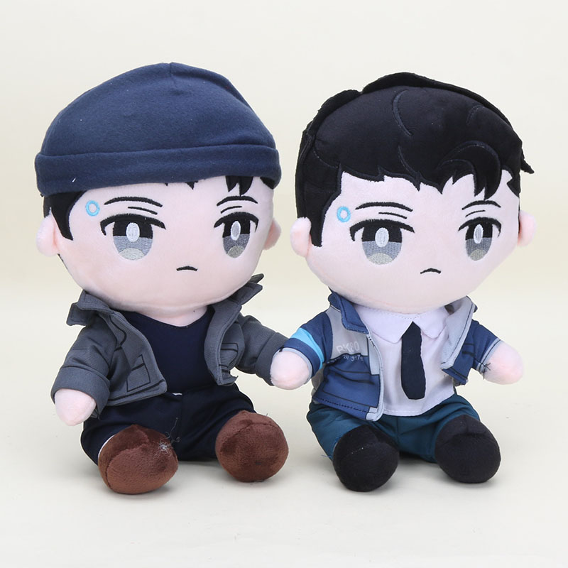 DBH Connor doll Detroit Become Human Connor Plush Toy Stuffed Soft plush Doll toys Loser Lione. 