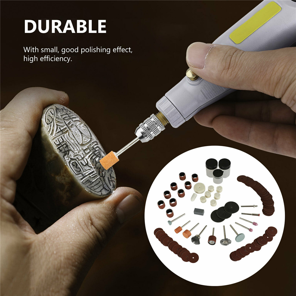 105pcs Mini Electric Drill Grinder Multi-purpose High Efficiency Rotary Power Tool Grinding Polishing Set. 