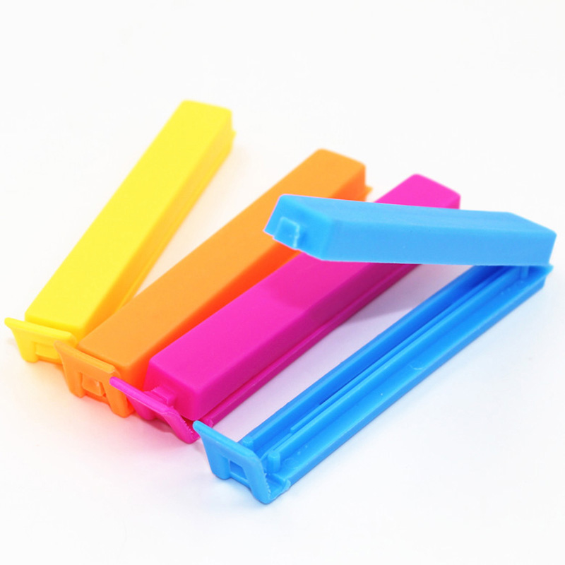 10 Pieces/Batch Portable Kitchen Storage Food Snacks Sealed Bag Sealed Bag Sealing Clip Plastic Tool