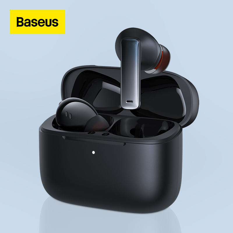 Baseus Bowie M2 Wireless Hybrid Active Noise Cancellation Bluetooth Earphone Ultra Low-Latency Wireless Earbuds With 4 ENC Mics. 