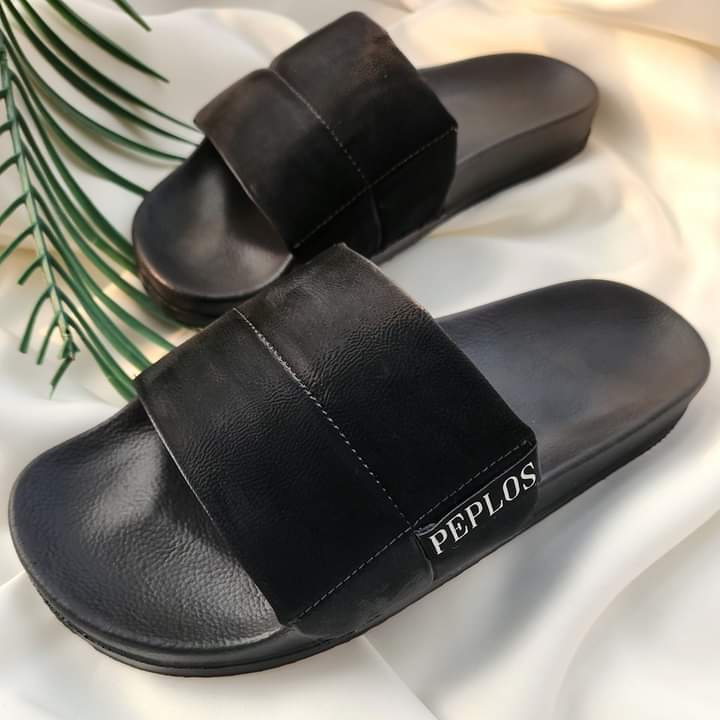 Green Black And Grey Color Peplos Slide Slipper Sandal For Men S23. 