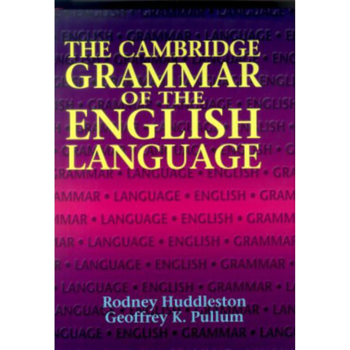 The Cambridge Grammar of the English Language Hardcover